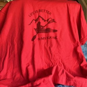 Kayak graphic tshirt